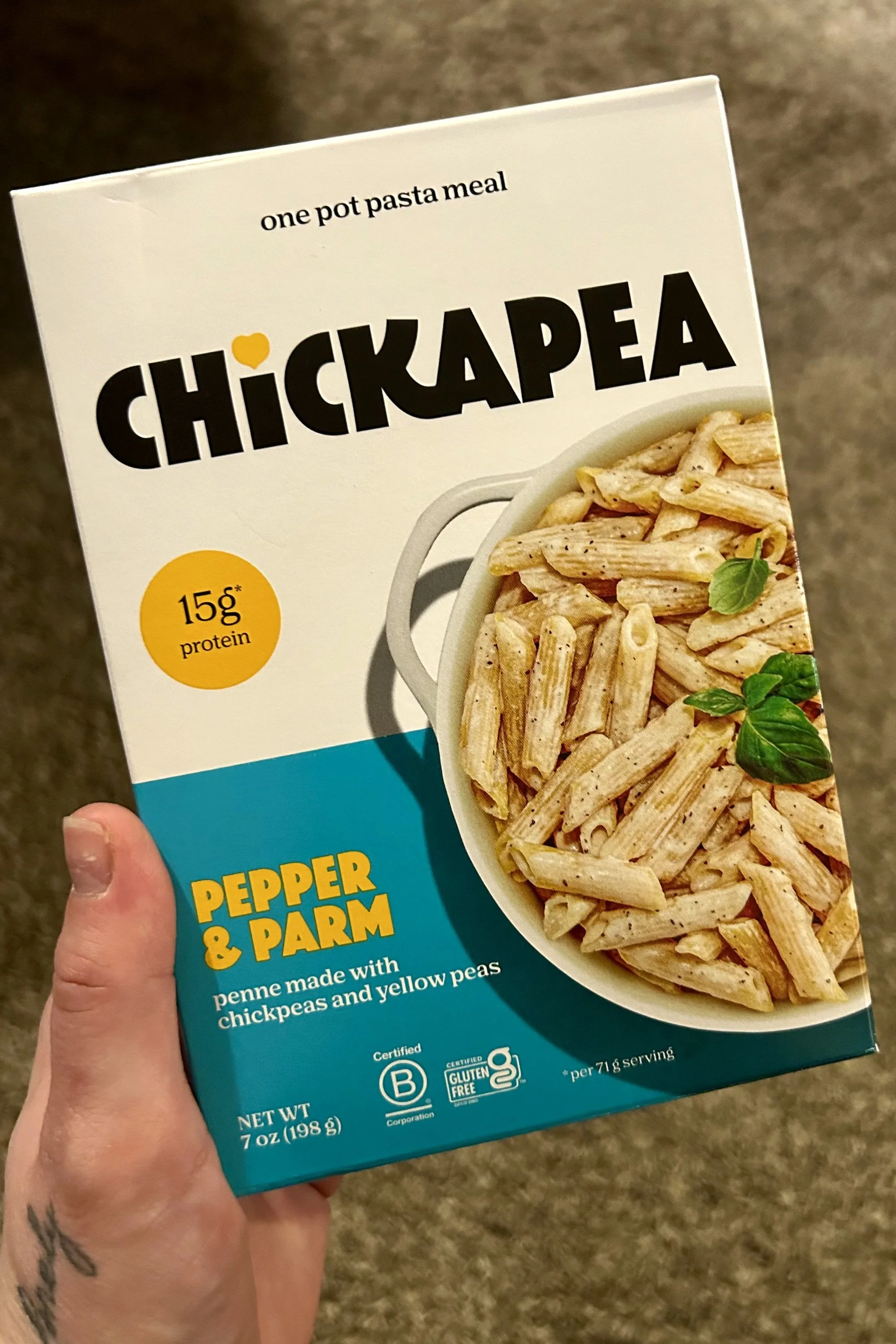 Chickpea One-Pot Pasta Review | Pepper & Parm Flavor That Pops but